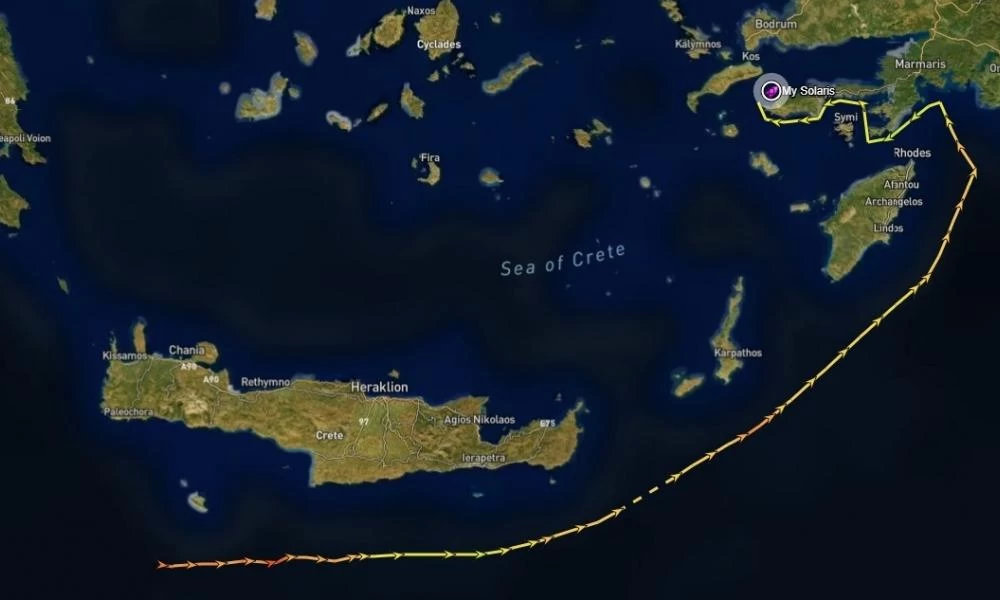 Τo Super Γιοτ του Αμπράμοβιτς κατευθύνεται προς τουρκικό λιμένα αποφεύγοντας τα ελληνικά χωρικά ύδατα